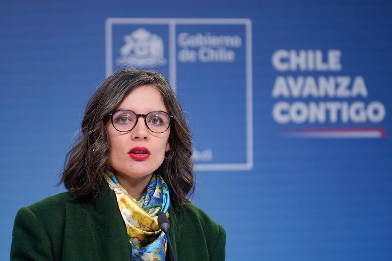 VOCERIA MINISTRA CAMILA VALLEJO