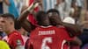 De una amarilla a Paredes a la roja a Embolo: revisa la polémica expulsión que sufre Suiza ante Argentina