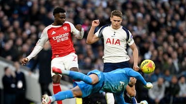 Derbi Gunner: Arsenal recupera la memoria en la Premier League tras golear a un Tottenham que se acerca al descenso