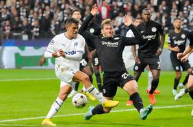 Champions League: el Marsella de Alexis Sánchez cae en Frankfurt e hipoteca sus opciones de avanzar a los octavos de final