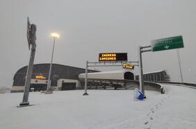 Paso fronterizo Los Libertadores se mantiene cerrado por fuertes nevadas