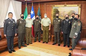 Guardia Nacional de México inicia trabajo con Carabineros para replicar modelo educativo