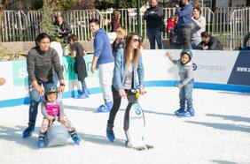 Las pistas de patinaje en hielo más entretenidas de Santiago