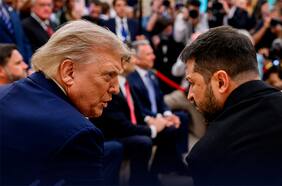 Zelensky califica de “buena” y “constructiva” las reunión con Trump