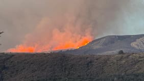 Devastador incendio consume más de mil hectáreas en el Parque Tongariro de Nueva Zelanda