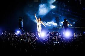 Cancamusa, la baterista que se lució con Los Bunkers en el Estadio Nacional: “Me quedé con la sensación de un golazo”