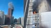 Bomberos busca apagar incendio en edificio de departamentos en Santiago Centro: recinto tuvo que ser completamente evacuado