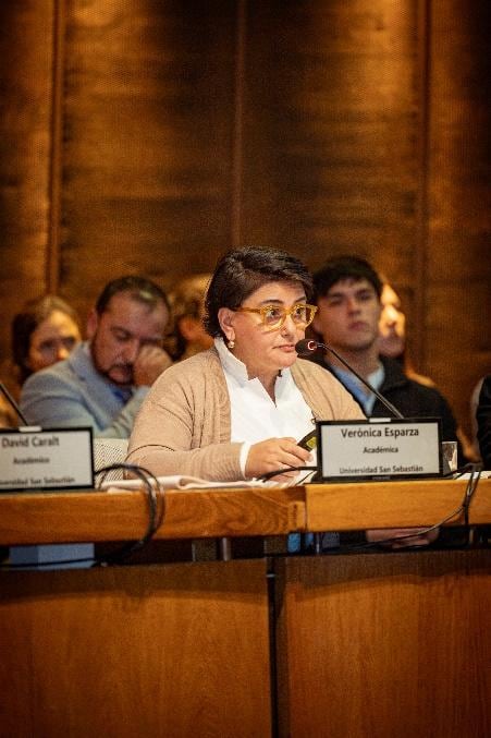 Verónica Esparza, académica de la Escuela de Arquitectura USS e investigadora de la obra de Emilio Duhart.