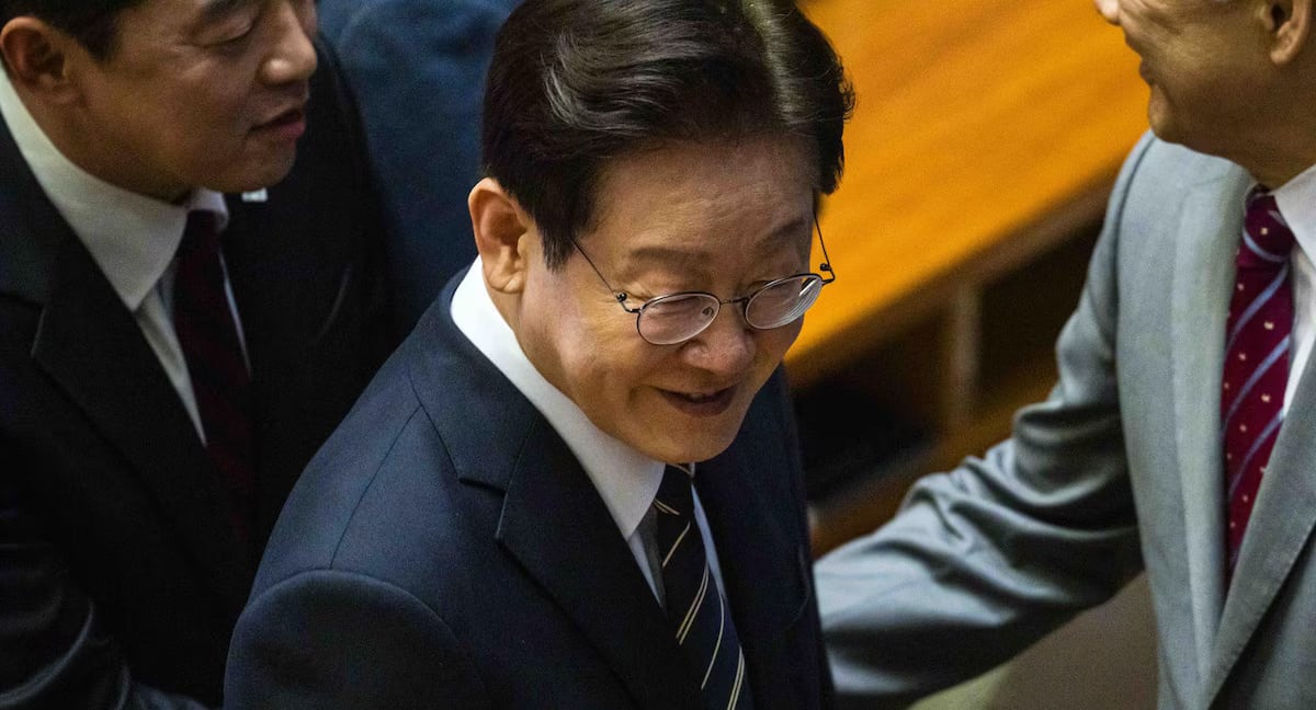El presidente de Corea del Sur, Lee Jae Myung. Foto: Europa Press/Archivo.