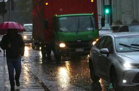 Una persona resultó lesionada deja caída de un árbol en Camino a Farellones
