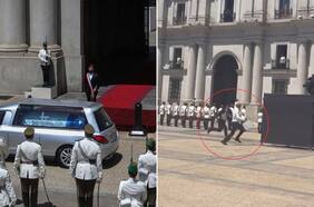 Revelan qué contenía el maletín del hombre detenido en acto de homenaje a Piñera en La Moneda