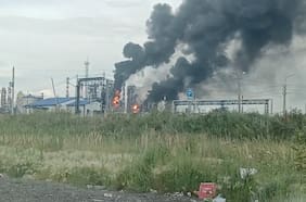 Ucrania ataca terminal petrolera rusa horas después de acuerdo entre Trump y Putin para suministrar diésel