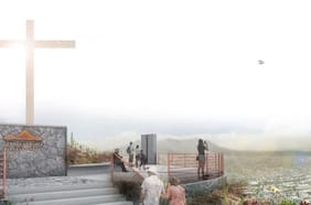 Con vistas panorámicas en 360°: así será el mirador que se construirá en la cima del cerro Renca