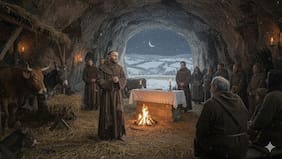 Cómo la Edad Media y una cueva con animales vivos inventaron la tradición de los pesebres de Navidad