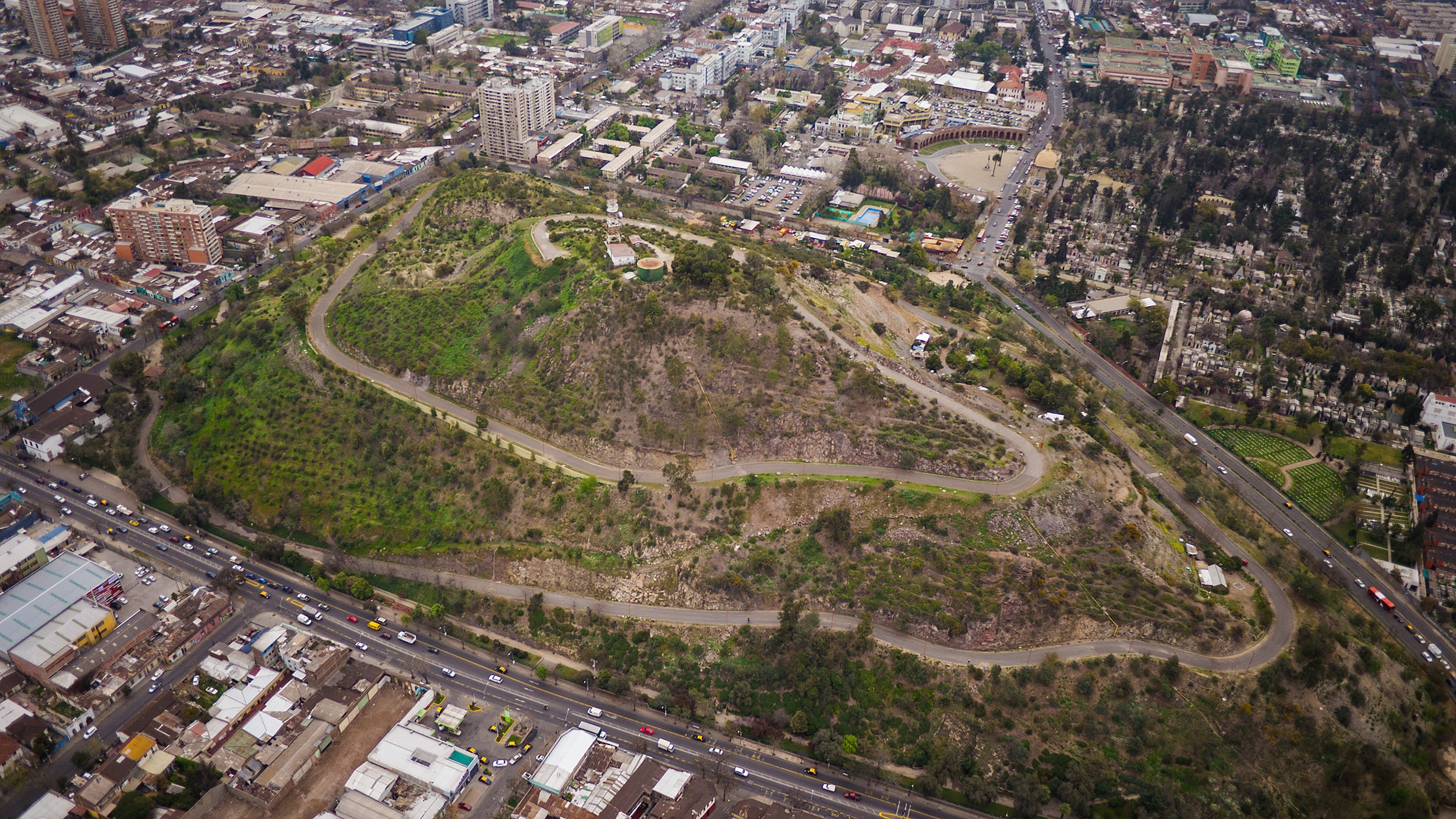 Cerro Blanco, Recoleta.