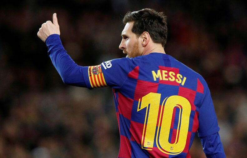 Messi, in Barcelona