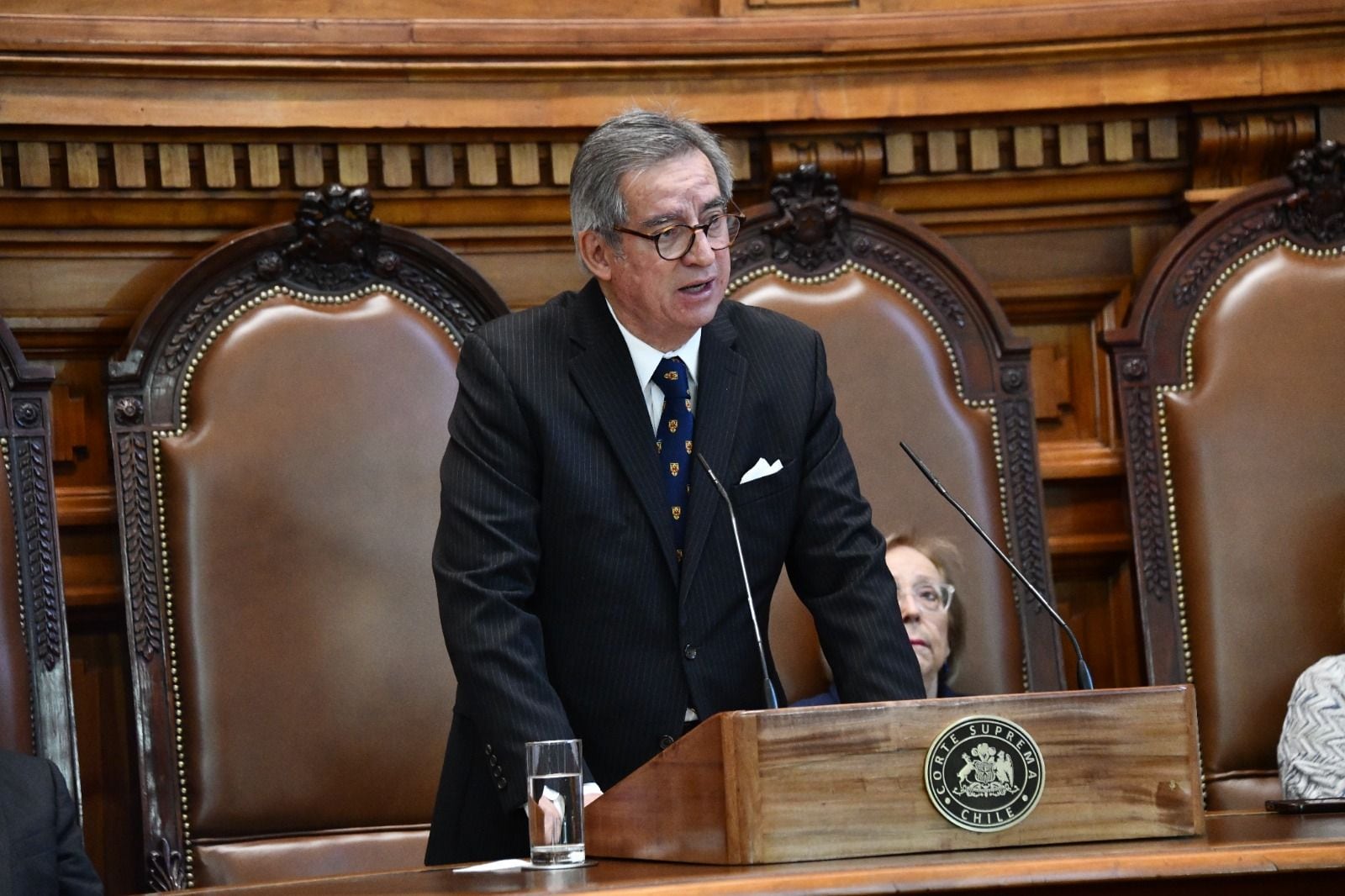 El ministro Arturo Prado.