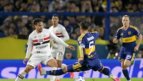 Boca Juniors, de los chilenos Palacios y Alarcón, derrota a Sao Paulo en la ida de los cuartos de la Copa Sudamericana