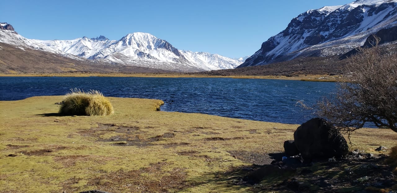 Paso Las Leñas. Vista desde Argentina. Foto: Cámara de Comercio de San Rafael.