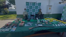 Operativo policial en La Legua deja 21 detenidos: se incautaron armas, un dron y cerca de 30 kilos en drogas