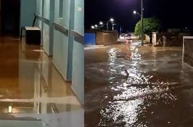 Así fue el paso de la lluvia estival altiplánica en un pueblo de Tarapacá