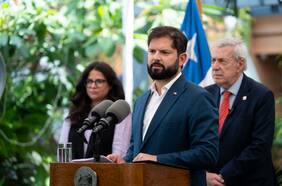 Tras regresar de gira en la India, Boric resalta sus resultados y señala que “da cuenta de lo mejor de nuestro país”