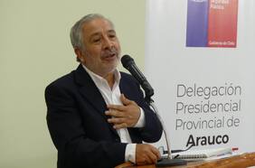 Renuncia delegado presidencial de Arauco aduciendo problemas de salud