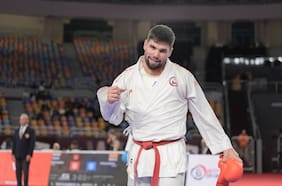 Rodrigo Rojas consigue una histórica medalla de oro en la Premier League de karate en Estambul