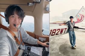 Tras 230 días en la Antártica: avión de Ethan Guo realiza vuelo de vuelta al continente