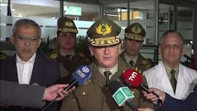General Araya informa que carabinero atacado con ladrillo en Las Condes se encuentra en riesgo vital
