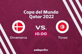 Dinamarca y Túnez empatan sin goles en Qatar 2022