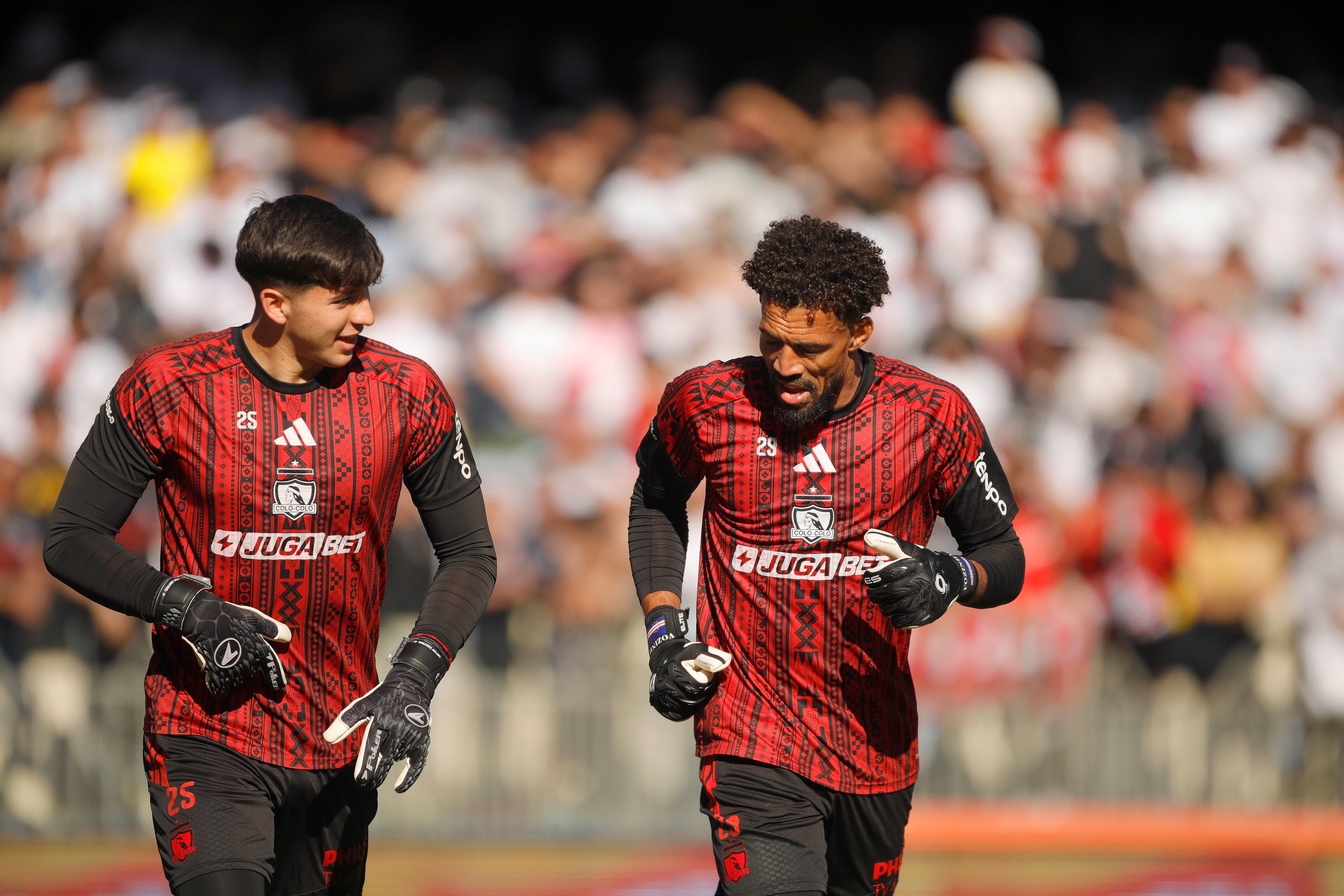Gabriel Maureira junto a Vozinha (Foto: Photosport)