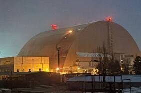 Un ataque aéreo ruso provoca un apagón en la central nuclear de Chernóbil