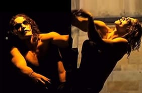 Así se veía Jason Momoa en las pruebas de vestuario de su fallida versión de “El Cuervo”