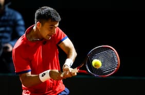 Un arrollador Tomás Barrios estira la ventaja de Chile en la serie ante Luxemburgo por Copa Davis