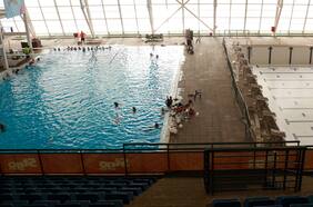Un foso más corto y piscinas de profundidad dispareja: las dificultades que enfrenta el Centro de Deportes Acuáticos de Santiago 2023