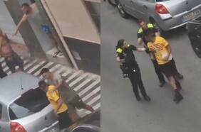 El video de la pelea que tuvo el padre de Lamine Yamal horas antes de ser apuñalado: hay cuatro personas detenidas