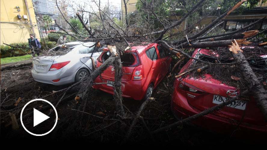 Seguros automotriz: ¿Cómo estar realmente protegido ante un frente de mal tiempo?