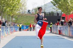Cristóbal Baeza consigue la plata en Triatlón juvenil con miras a los Panamericanos Junior de Cali
