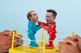 Detrás del “combate en la jaula” Musk-Zuckerberg hay una disputa multimillonaria de años