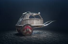 El carrruaje de Astérix y Obélix no podía ser otro que un Citroën 2CV