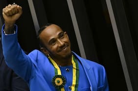 Lewis Hamilton es nombrado ciudadano honorario de Brasil