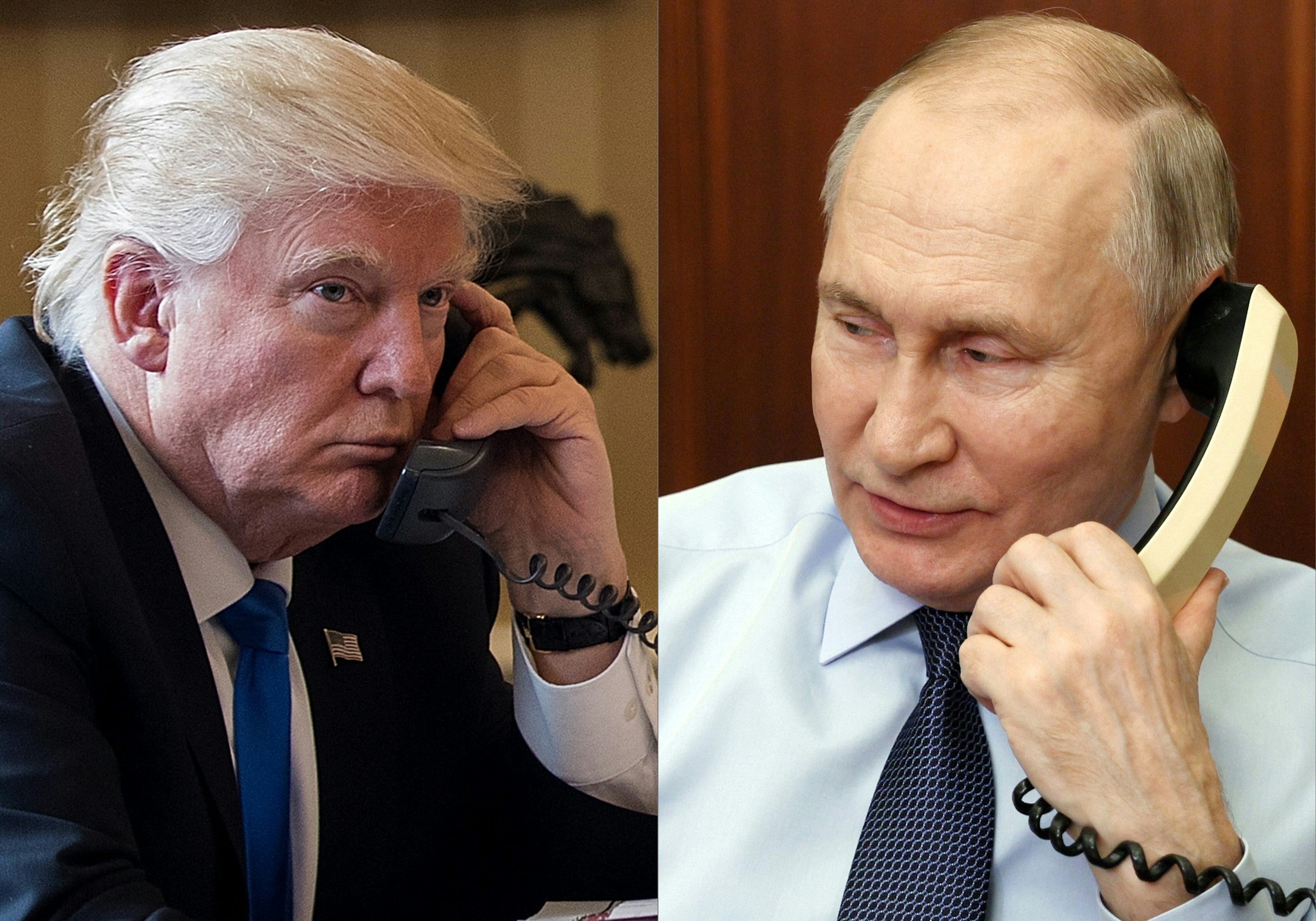 Putin y Trump sostienen llamada de casi 90 minutos y abordan guerra en Ucrania