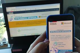 El Fosis y Microsoft abren 10 mil cupos para capacitarse en inteligencia artificial