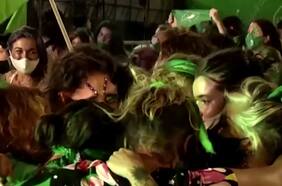 Así se celebró en Argentina la aprobación de la ley que regula el aborto