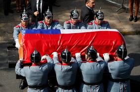 Los símbolos que marcaron el funeral de Estado del expresidente