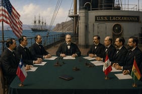 La paz que nunca llegó: cuando Estados Unidos intervino para detener la Guerra del Pacífico