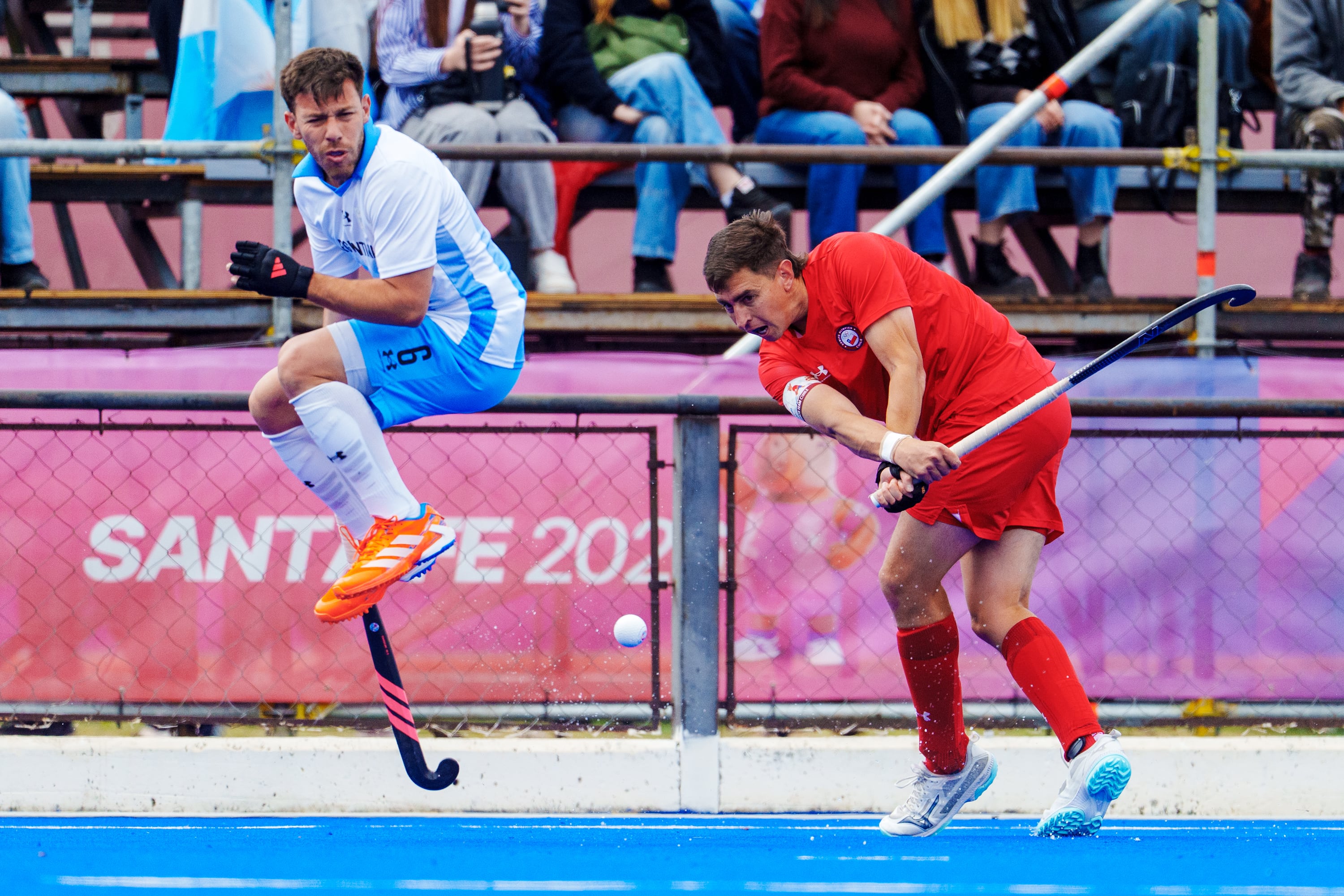 Argentina es demasiado para los Diablos: Chile cae en la final del hockey masculino y se resigna a la plata en los Odesur