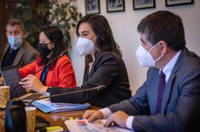 Ministra Siches: “El horizonte que esperamos para nuestro país es que ojalá las armas sean solo del monopolio de las policías y no una necesidad”