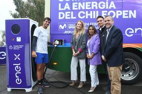 Movistar Chile Open 2024: Enel X dispondrá bus eléctrico para trasladar gratuitamente a los asistentes del torneo